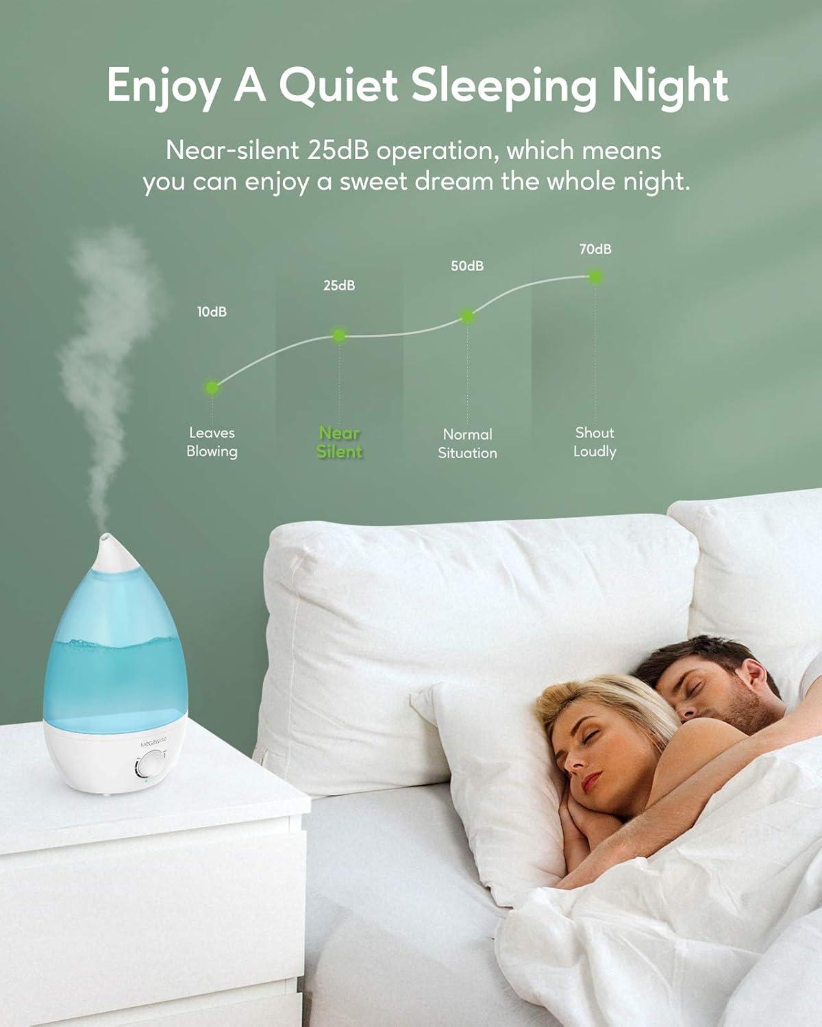 image:imageMegaWise Ultrasonic Cool Mist Humidifier SK7620 15L Capacity WhisperQuiet Operation Adjustable Mist Output Auto ShutOff Ideal for Home Office Baby Room and Bedroom15 L