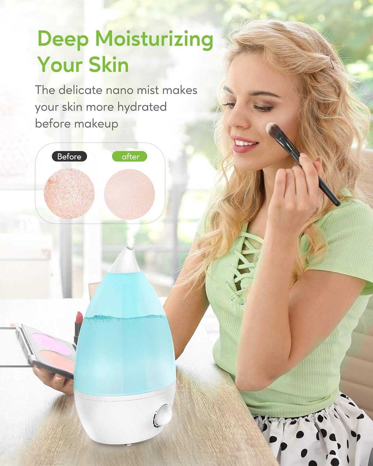 image:imageMegaWise Ultrasonic Cool Mist Humidifier SK7620 15L Capacity WhisperQuiet Operation Adjustable Mist Output Auto ShutOff Ideal for Home Office Baby Room and Bedroom15 L