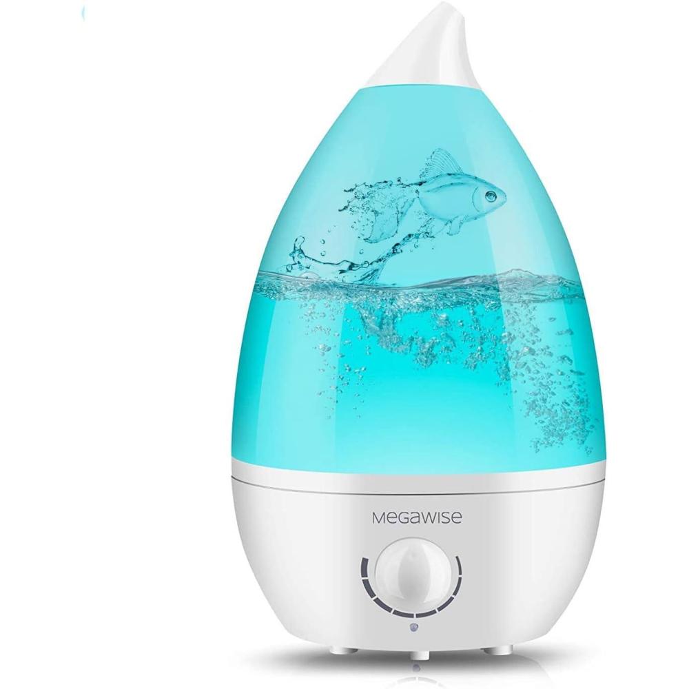 image:imageMegaWise Ultrasonic Cool Mist Humidifier SK7620 15L Capacity WhisperQuiet Operation Adjustable Mist Output Auto ShutOff Ideal for Home Office Baby Room and Bedroom15 L