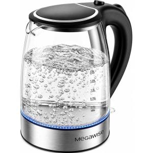 image:imageMegawise Electric Glass Kettle with Auto ShutOff 18L